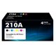 thumbnail image 1 of Cartucho de tóner VICTONER 210A (paquete de 4) para HP 4301fdw, 1 of 9