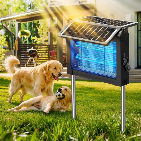 Mata Mosquitos Solar PhatroyYee AB570 Doble Panel 4500V