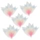 thumbnail image 3 of 50 Piezas De Magnolia Natural Hojas De Hoja De Esqueleto Scrapbooking Pink + Beige + Blue, 3 of 3