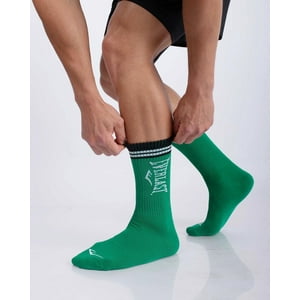 Tripack Calcetines Roma Verde-Negro-Blanco Everlast - 43