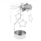 thumbnail image 2 of Decoración Navide?a Vela Giratoria Titular De Luz De Té Candelabro Estrella, 2 of 5