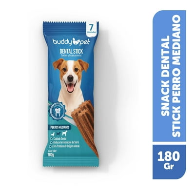 Dental Stick Perro Mediano 180 G Buddy Pet