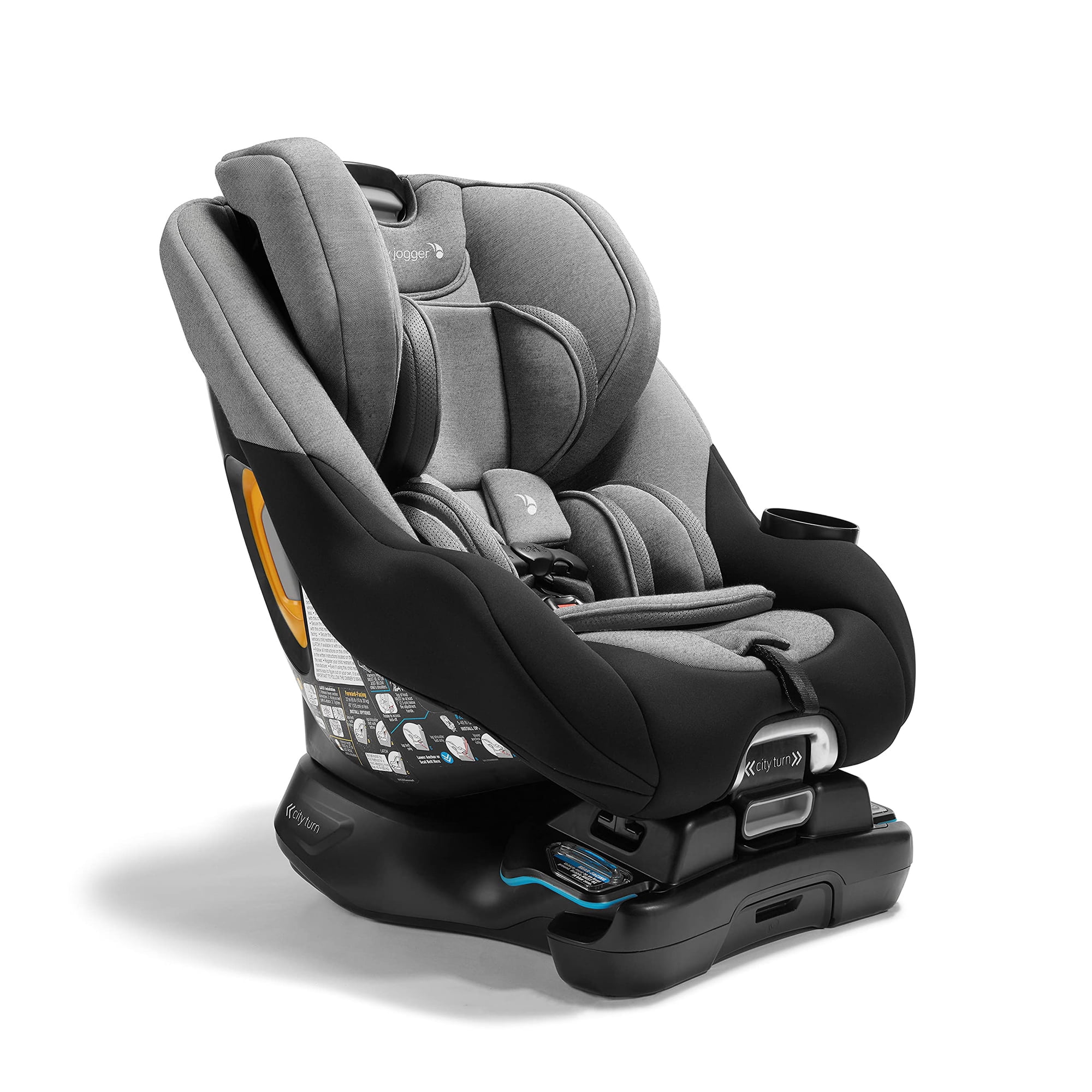 Silla Para Auto Convertible Baby Jogger City Turn, Negro Ónix