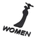 thumbnail image 3 of Letrero De WC, Letrero De Baño, Decoración, Tablero, Señalización, Letrero De Puerta De Baño Masculino Y Femenino, Mujer M, 3 of 3