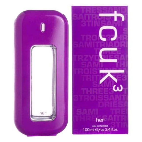 Perfume French Connection FCUK3 3.4 oz 100 ml EDT Mujer