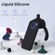 thumbnail image 3 of Funda ORNARTO para iPhone 17 Pro 6.3" de silicona líquida, 3 of 6