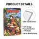 thumbnail image 4 of Donkey Kong Country Cartel de metal, decoración de pared con cartel de metal personalizado, regalos para aficionados, amigos, familia y seres queridos 30x20 cm, 4 of 6
