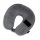 thumbnail image 4 of Almohada de viaje Brookstone Microbead con cabeza y cuello gris oscuro, 4 of 7