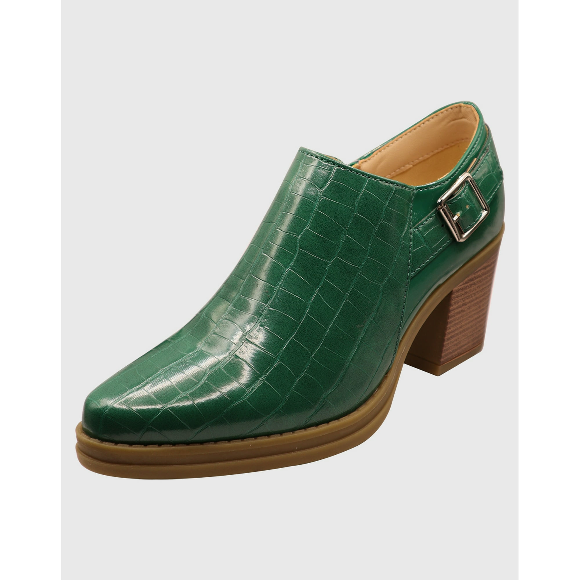 Danicolle Calzado - Botin Hebilla Verde