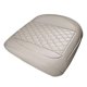 thumbnail image 3 of Asiento De Coche Trasero De Cuero De PU Universal Cubierta Inferior Cojín Cojín Material Suave Frente Gris, 3 of 5