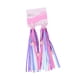 thumbnail image 3 of 2 piezas de streamers de bicicletas empuñaduras de bicicleta longitud de 25cm equilibrio decoración de bicicletas decoración de bicicletas al manillar violeta, 3 of 5