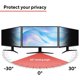 thumbnail image 2 of Protector de pantalla Staples TECH 58 cm negro, 2 of 8