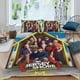 thumbnail image 2 of Jersey Shore Conjunto de sábanas temático, trío de piezas, cómodo y amigable con la piel, diseño único, regalo de decoración para el hogar para familiares, amigos y fans, 90 cm * 190 cm, 2 of 6