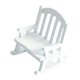 thumbnail image 1 of Casa De Mu?ecas Mecedora Muebles De Casa De Mu?ecas Simulación Mecedora Blanco, 1 of 5