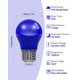 thumbnail image 2 of Bombilla LED ORALUCE azul de 5 W 450 LM E26, paquete de 6 unidades, para decoración, 2 of 9