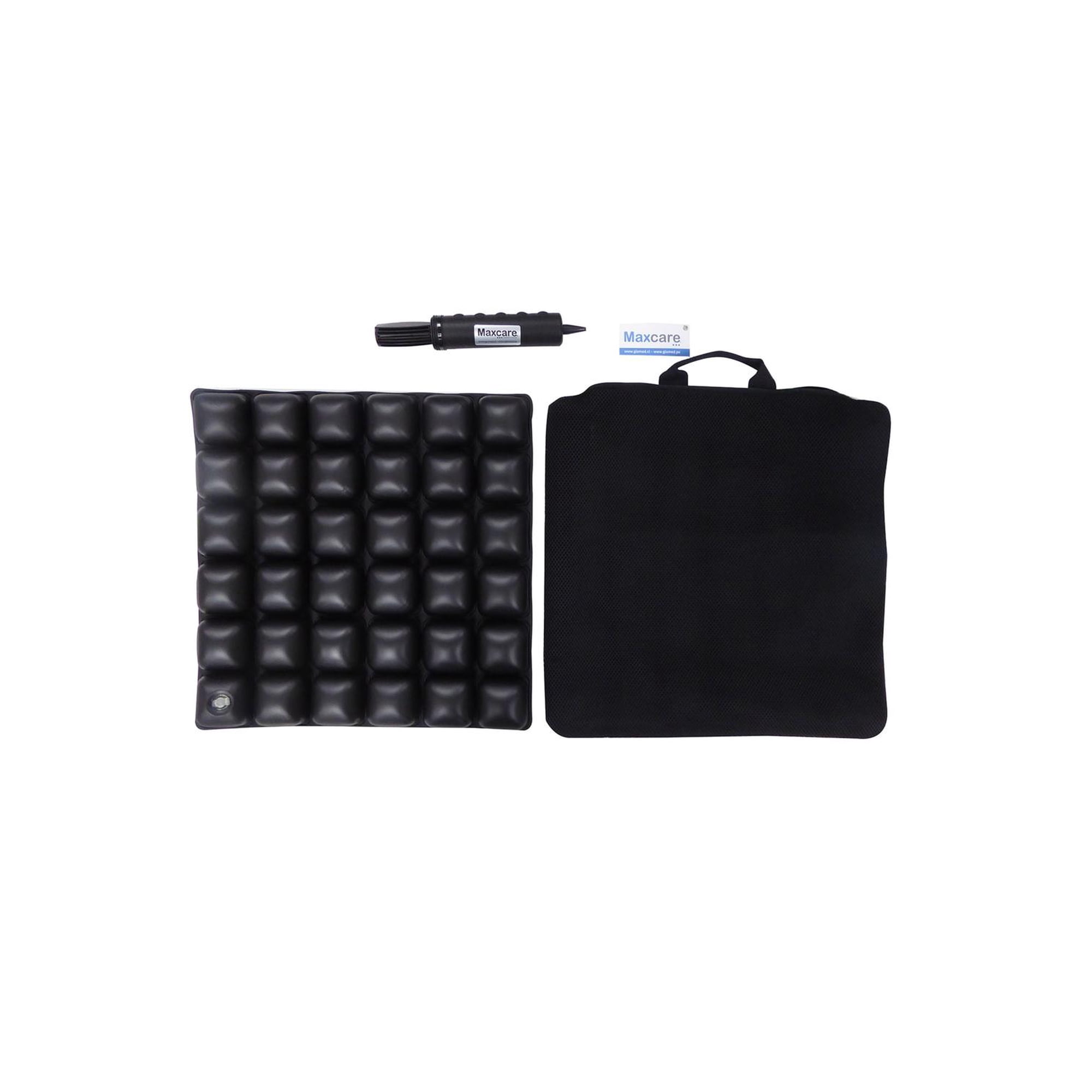 Maxcare - Cojín Antiescaras Flotación Seca Inflable 42x42x5cm