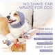 thumbnail image 3 of Muffs de oído para perros,Calmante con capucha Thunder Head Wrap,No sacudir alivio de ansiedad mascota cubre chaleco de protección contra ruido de oído para perros para fuegos artificiales,V, 3 of 3