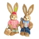 thumbnail image 5 of 1 Par De Muñecos De Figuritas De Conejo De Pascua De Pie, Adornos De 35cm, Aspecto Encantador, 5 of 5