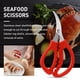 thumbnail image 3 of CasaCulina Set de Herramientas para Mariscos de 10 Piezas (Cascanueces, Pinzas, Tenedores y Tijeras), 3 of 7
