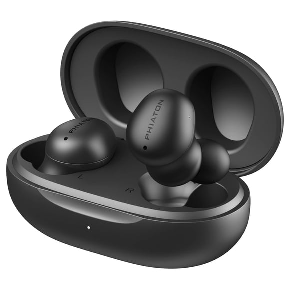 Auriculares Phiaton BonoBuds Bluetooth con Cancelación Activa de Ruido (ANC) Negro Espacial