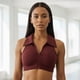 thumbnail image 2 of Peto Mujer Deportivo Ajuste Cómodo con Cuello, 2 of 3