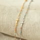 thumbnail image 2 of Pulsera HESHPAWS S925 Sterling Silver Cross Ajustable Plateado, 2 of 3