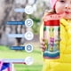 thumbnail image 5 of WonderoosBotella de Agua con Tapa Pop Top de Un Toque, Acero Inoxidable, a Prueba de Fugas, para Deportes, Botella Infantil rosa 12 oz, 5 of 6