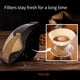 thumbnail image 3 of Soporte de filtro de café PADELE para 100 filtros (negro), 3 of 6