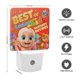thumbnail image 2 of Loo Loo Kids Luz nocturna LED con sensor de anochecer a amanecer para dormitorio, baño, pasillo, escaleras - Lámpara LED nocturna de enchufe, 0.5W - 1 pieza, 2 of 6