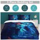 thumbnail image 5 of ArielCartoon Collection 3-Piece Comforter Set, Personalized Bedding Decor for Kids And Teens Bed Sheets, 5 of 5