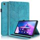 thumbnail image 1 of Funda con relieve del Árbol de la Vida para tablet Lenovo Tab m10 Plus(3rd Gen) con soporte, ranuras para tarjetas y soporte para lápiz óptico. Azul, 1 of 6