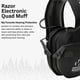 thumbnail image 2 of Auriculares Walker's Razor Slim Electronic Quad Muff con Bluetooth, 2 of 6