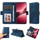 thumbnail image 1 of Carcasa FOXDOCK Vivo V50 Lite de cuero PU, diseño acolchado clásico, protección contra caídas y rayones, 1 of 5
