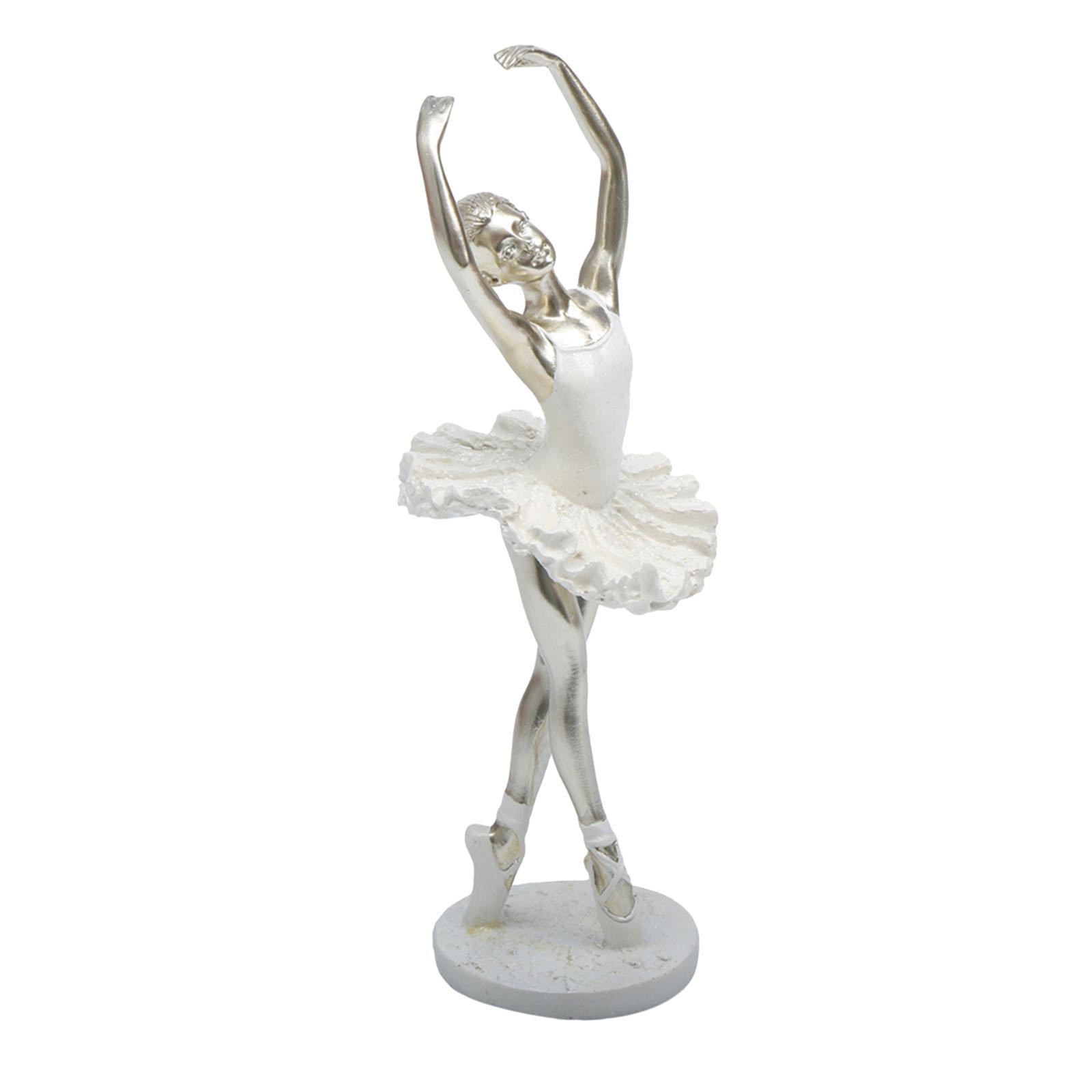 Magideal - Figura De Bailarina, Adorno De Escritorio, Arte Moderno, Escultura, Figura, Estatuilla Para Estantería, Decoración De Mesa, Estantería, Decoración Del Estilo C