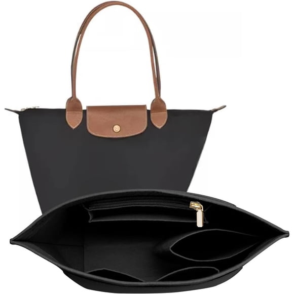 LOUKAYCCI Organizador de fieltro para bolso, compatible con Longchamp Le Pliage