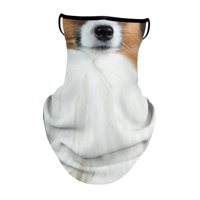 Magideal - Polaina Para El Cuello, Máscara Facial, Pañuelo De Poliéster, Máscara De Animales, Bufanda, Cubierta Para El Cuello, Cobertura Para La Nariz, La Boca, Estilo A