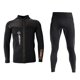 thumbnail image 5 of Trajes de neopreno Wetsuits de manga larga con cremallera frontal Chaqueta de surf traje de buceo pantalones L, 5 of 6