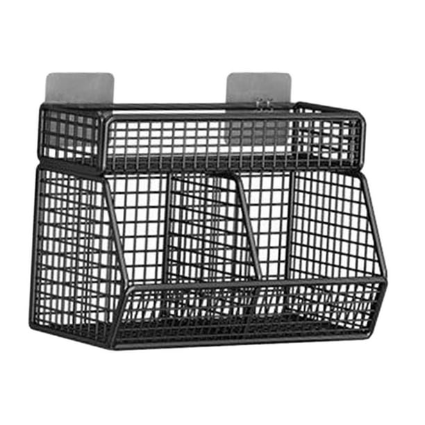 Cesta De Almacenamiento De Frutas, Cesta De Cocina Colgante Montada En La Pared Para Armario De Cocina