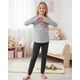 thumbnail image 4 of Pijama Niña Estampado Peace Love Dance gris 4, 4 of 7