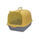 thumbnail image 4 of Inodoro Cerrado Y Cubierto Para Gatos, Antisalpicaduras, Duradero, Caja De Arena Para Gatos Con Capucha, Color Amarillo Y Gris, 4 of 5
