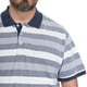 thumbnail image 4 of Polera Hombre Piqué Listada Cuello Camisero Bolsillo Pecho, 4 of 7