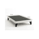 thumbnail image 3 of Cama Plaza y Media Con Respaldo y base de 105 X 190cm Tapizada en Lino Blanco, 3 of 5