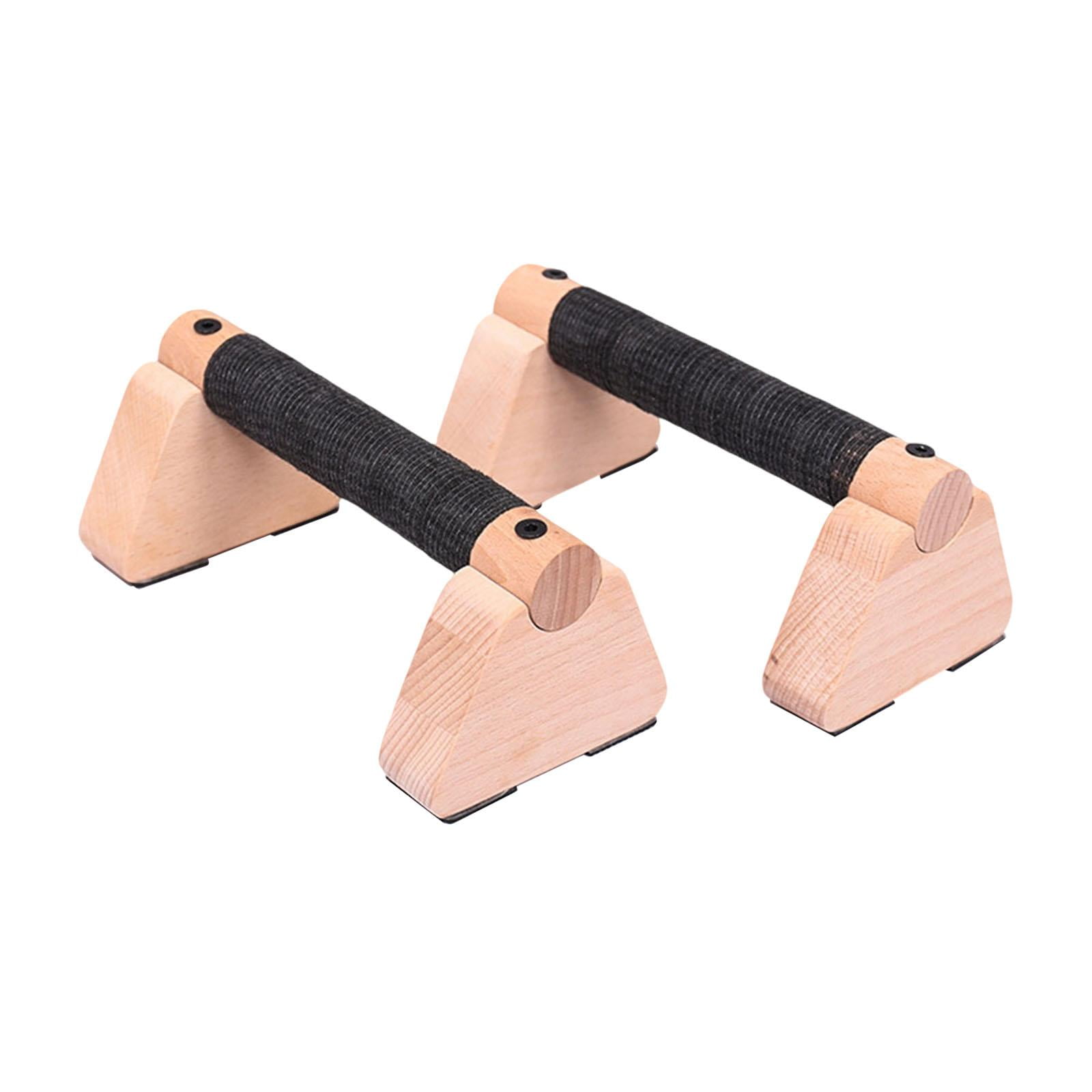 Magideal - 2 Piezas De Manijas Para Flexiones, Soportes De Ejercicio Para Barras De Flexiones, Estructura Resistente, Manijas Para Flexiones Portátiles, Manijas 20 Centímetros