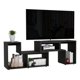 thumbnail image 3 of Rack de TV Extensible 120 a 160 cm Café Oscuro para Televisor hasta 40 Pulgadas, 3 of 7