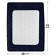 thumbnail image 3 of Protector de colchón impermeable Utopia Bedding Twin Navy, 3 of 8