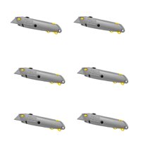 Navaja Multiusos Stanley Quick Change Paquete De 6