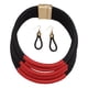 thumbnail image 4 of Joyas Africanas Collar Dispositivos Gargantilla Para Aniversario Nupcial Boda Fiesta Negro, 4 of 5