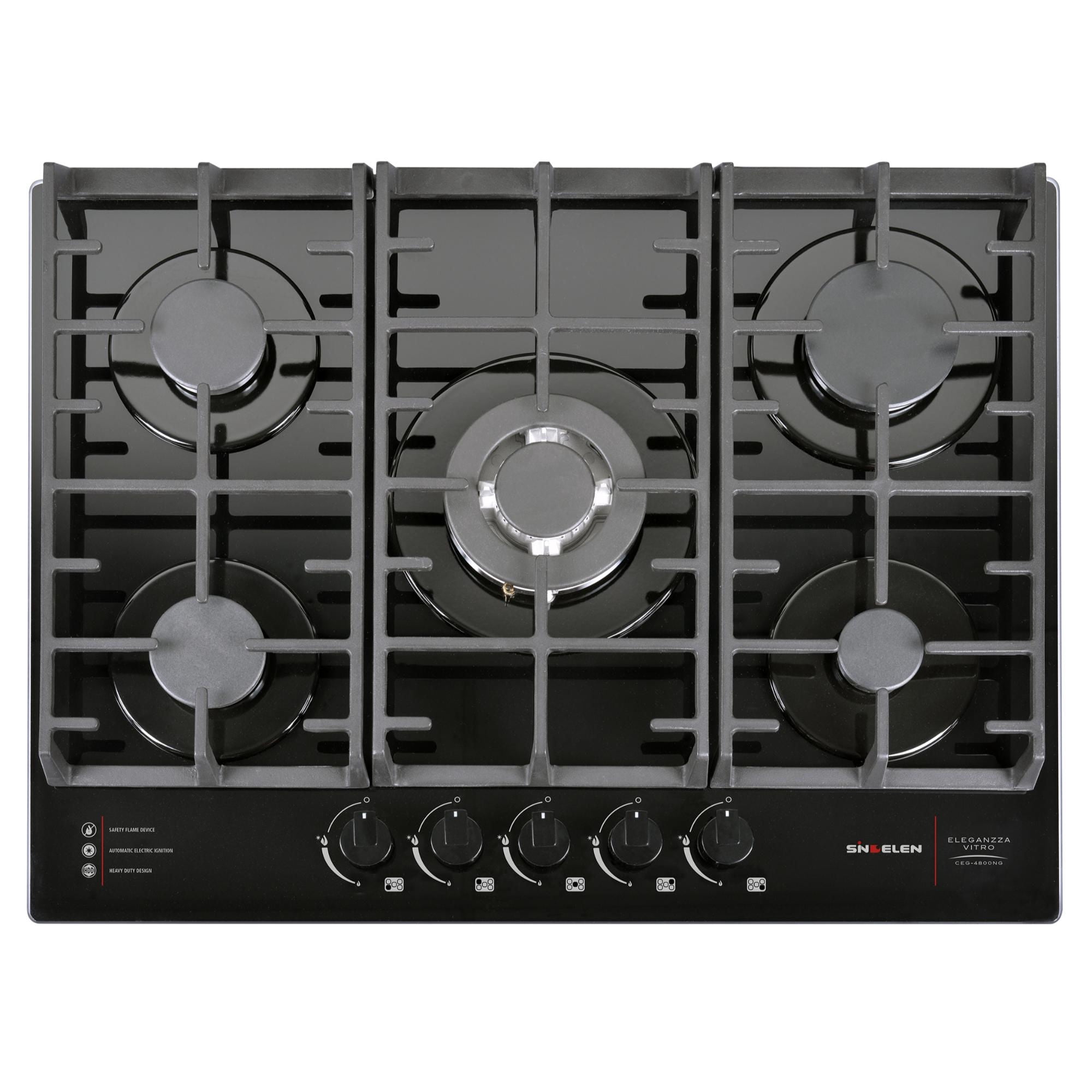 Encimera Gas licuado 5 Quemadores Ceg-4800Ng