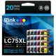 thumbnail image 1 of Cartuchos de tinta E-Z Ink LC75XL compatibles con Brother MFC-J430W, 1 of 7