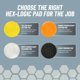 thumbnail image 5 of Pad de pulido Chemical Guys Hex-Logic 16,5 cm naranja, paquete de 2, 5 of 6